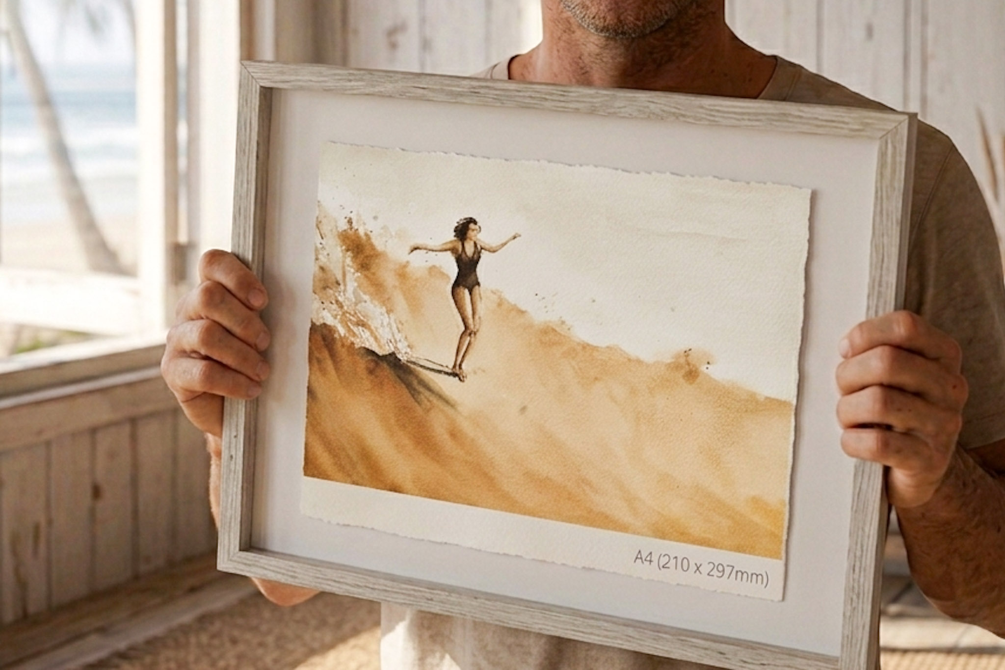 The Grace in Flow: Longboard surf